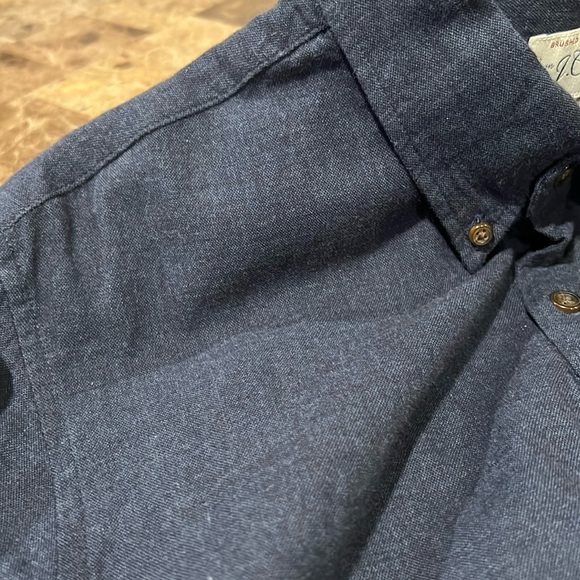 J. Crew Slim Brushed Twill Button Down Shirt, M - Picture 4 of 8